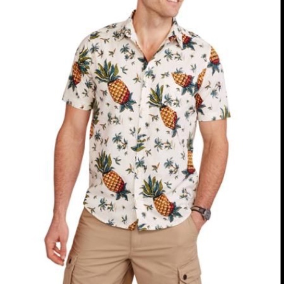 Straight Faded Other - Straight Faded Pineapple 🍍 print shirt 👕